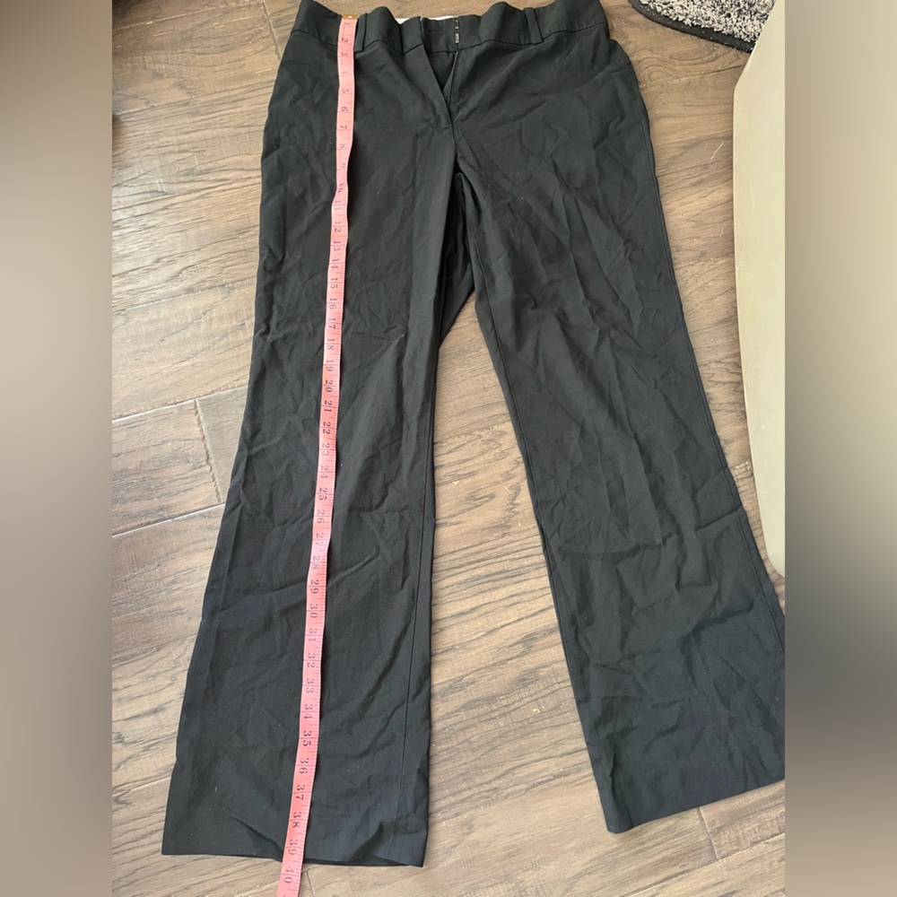 Ann Taylor Women’s Black Trousers- Straight Leg - Picture 7 of 7